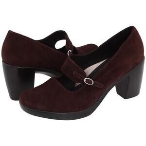 Dansko Tara Dressy Clogs Pumps Brown Suede 41 sz 11 SH499